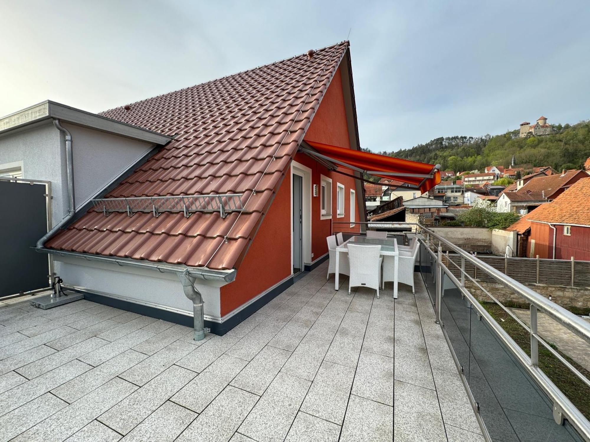 Markina: Penthaus - Burgblick Treffurt Ngoại thất bức ảnh